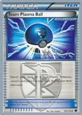 Team Plasma Ball (105/116) (Plasma Power - Haruto Kobayashi) [World Championships 2014] - Comfy Hobbies