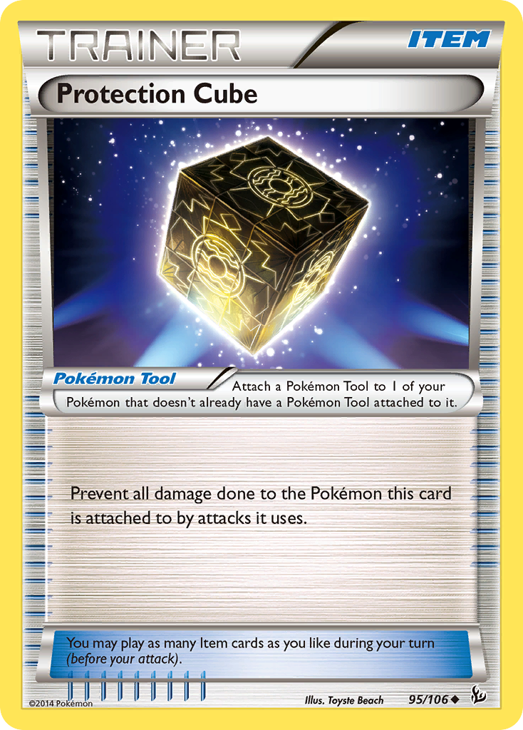 Protection Cube (95/106) [XY: Flashfire] - Comfy Hobbies