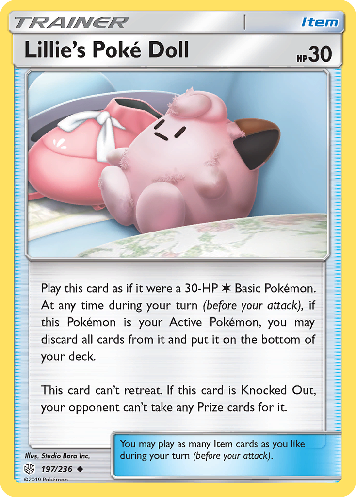 Lillie's Poke Doll (197/236) [Sun & Moon: Cosmic Eclipse] - Comfy Hobbies