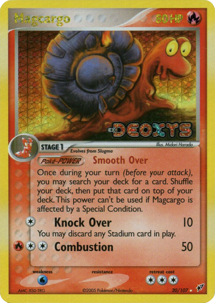Magcargo (20/107) (Stamped) [EX: Deoxys] - Comfy Hobbies