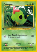 Caterpie (53/75) [Neo Discovery 1st Edition] - Comfy Hobbies