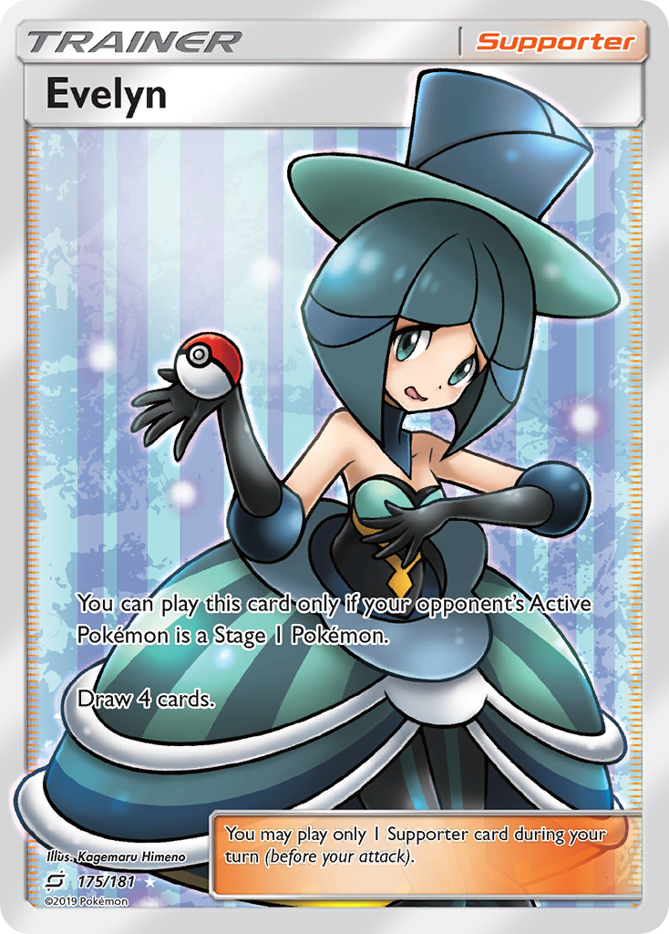 Evelyn (175/181) [Sun & Moon: Team Up] - Comfy Hobbies