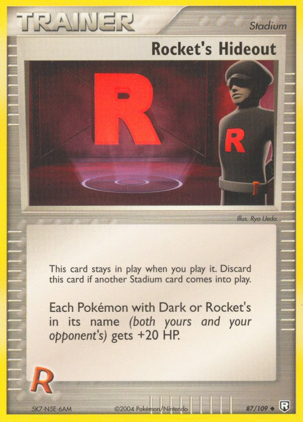 Rocket's Hideout (87/109) [EX: Team Rocket Returns] - Comfy Hobbies