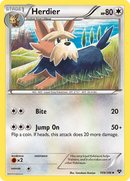 Herdier (109/146) [XY: Base Set] - Comfy Hobbies
