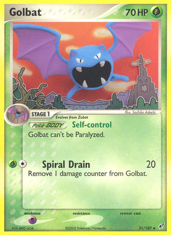 Golbat (31/107) [EX: Deoxys] - Comfy Hobbies