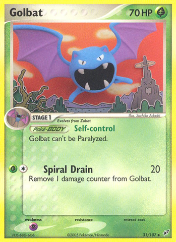 Golbat (31/107) [EX: Deoxys] - Comfy Hobbies