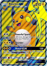 Raichu GX (SM90) (Jumbo Card) [Sun & Moon: Black Star Promos] - Comfy Hobbies