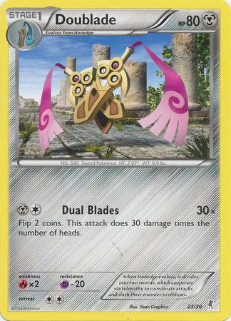 Doublade (23/30) [XY: Trainer Kit 1 - Bisharp] - Comfy Hobbies