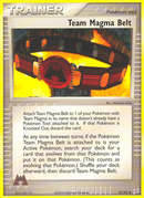 Team Magma Belt (81/95) [EX: Team Magma vs Team Aqua] - Comfy Hobbies