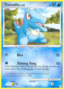 Totodile (106/123) [Diamond & Pearl: Mysterious Treasures] - Comfy Hobbies