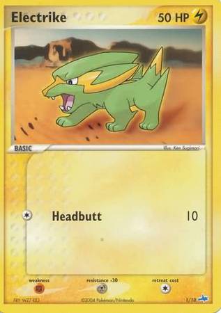 Electrike (1/10) [EX: Trainer Kit - Latios] - Comfy Hobbies