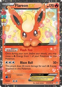 Flareon EX (RC6/RC32) [Generations: Radiant Collection] - Comfy Hobbies
