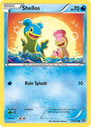 Shellos (28/114) [XY: Steam Siege] - Comfy Hobbies