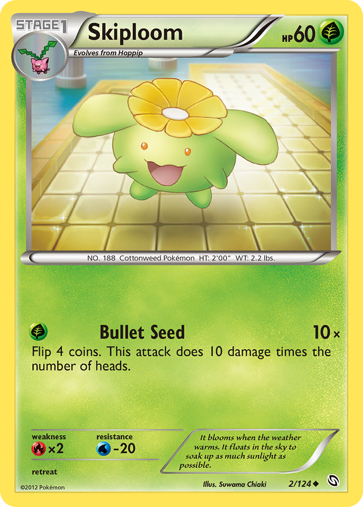 Skiploom (2/124) [Black & White: Dragons Exalted] - Comfy Hobbies