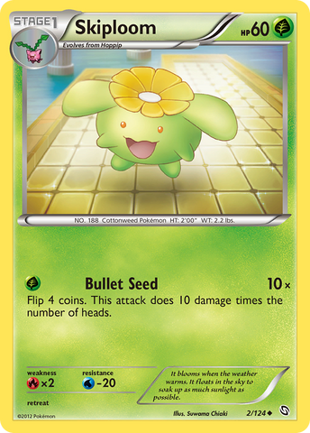 Skiploom (2/124) [Black & White: Dragons Exalted] - Comfy Hobbies