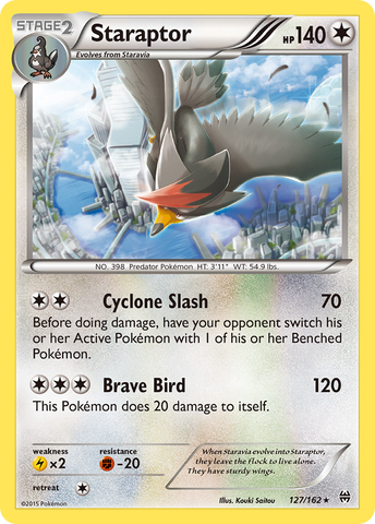 Staraptor (127/162) [XY: BREAKthrough] - Comfy Hobbies