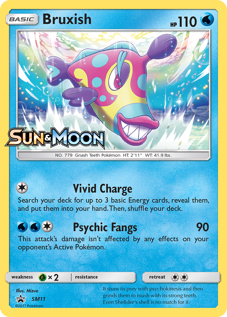 Bruxish (SM11) [Sun & Moon: Black Star Promos] - Comfy Hobbies