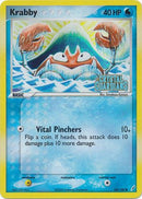 Krabby (54/100) (Stamped) [EX: Crystal Guardians] - Comfy Hobbies