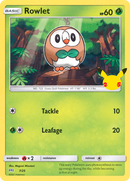 Rowlet (7/25) [McDonald's 25th Anniversary] - Comfy Hobbies