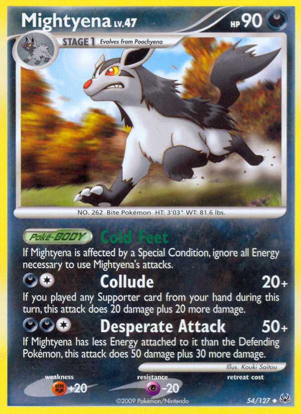 Mightyena (54/127) [Platinum: Base Set] - Comfy Hobbies