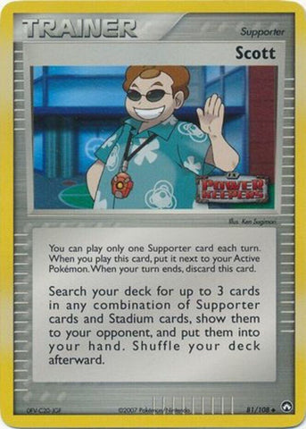 Scott (81/108) (Stamped) [EX: Power Keepers] - Comfy Hobbies