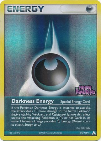 Darkness Energy (94/110) (Stamped) [EX: Holon Phantoms] - Comfy Hobbies