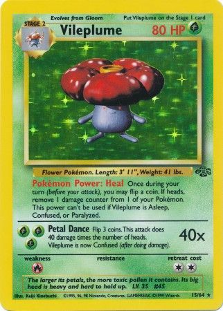 Vileplume (15/64) [Jungle Unlimited] - Comfy Hobbies