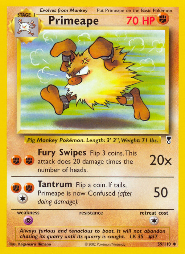 Primeape (59/110) [Legendary Collection] - Comfy Hobbies