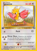 Spearow (62/64) [Jungle 1st Edition] - Comfy Hobbies