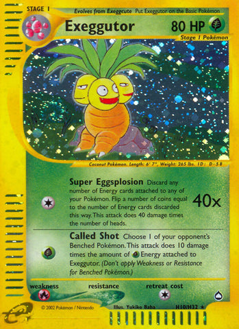 Exeggutor (H10/H32) [Aquapolis] - Comfy Hobbies