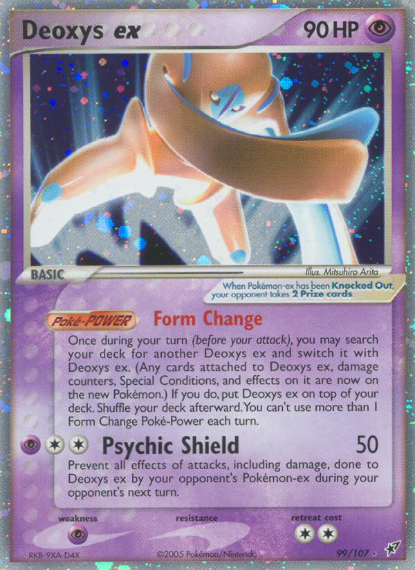 Deoxys ex (99/107) [EX: Deoxys] - Comfy Hobbies