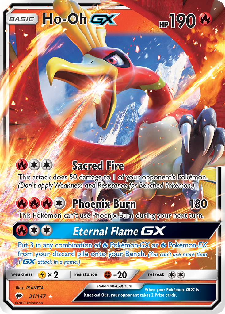 Ho-Oh GX (21/147) [Sun & Moon: Burning Shadows] - Comfy Hobbies