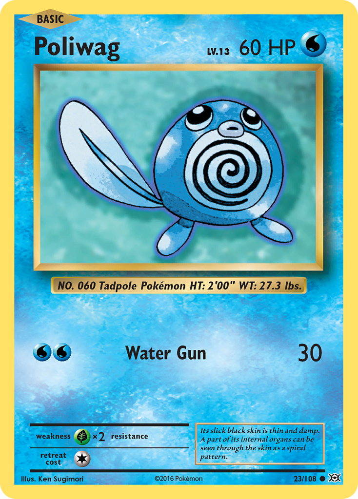 Poliwag (23/108) [XY: Evolutions] - Comfy Hobbies
