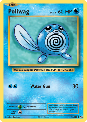 Poliwag (23/108) [XY: Evolutions] - Comfy Hobbies