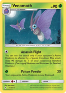Venomoth (11/214) [Sun & Moon: Unbroken Bonds] - Comfy Hobbies