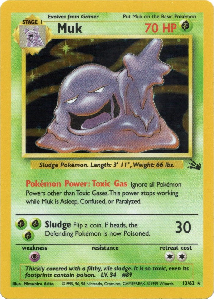 Muk (13/62) [Fossil Unlimited] - Comfy Hobbies