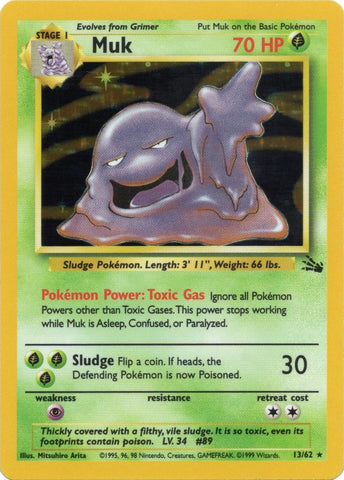 Muk (13/62) [Fossil Unlimited] - Comfy Hobbies