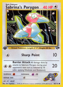 Sabrina's Porygon (98/132) [Gym Challenge 1st Edition] - Comfy Hobbies
