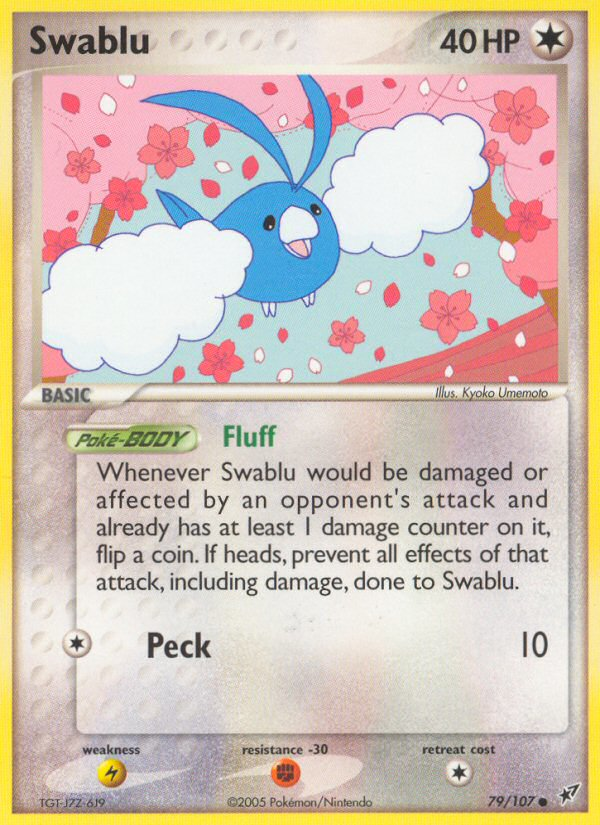 Swablu (79/107) [EX: Deoxys] - Comfy Hobbies
