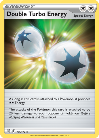 Double Turbo Energy (151/172) [Sword & Shield: Brilliant Stars] - Comfy Hobbies