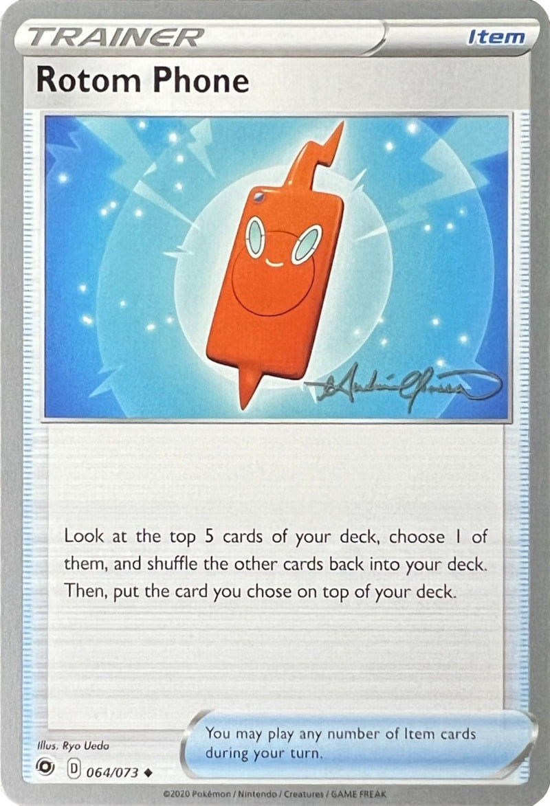 Rotom Phone (064/073) (The Shape of Mew - Andre Chiasson) [World Championships 2022] - Comfy Hobbies