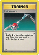 Maintenance (83/102) [Base Set Unlimited] - Comfy Hobbies