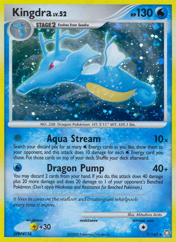 Kingdra (7/146) [Diamond & Pearl: Legends Awakened] - Comfy Hobbies