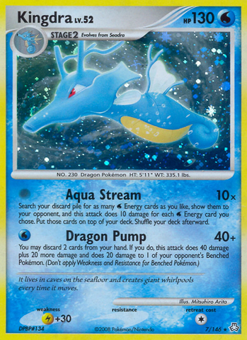 Kingdra (7/146) [Diamond & Pearl: Legends Awakened] - Comfy Hobbies