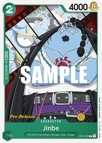 Jinbe [Paramount War Pre-Release Cards] - Comfy Hobbies