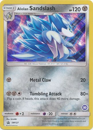 Alolan Sandslash (SM127) (Deck Exclusive #30) [Sun & Moon: Trainer Kit - Alolan Sandslash] - Comfy Hobbies