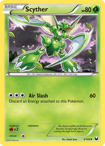 Scyther (4/108) [Black & White: Dark Explorers] - Comfy Hobbies