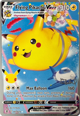Flying Pikachu VMAX (007/025) (ADP - Ondrej Skubal) [World Championships 2022] - Comfy Hobbies