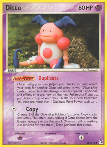 Ditto (38/113) [EX: Delta Species] - Comfy Hobbies