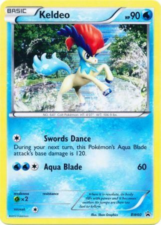 Keldeo (BW60) (Non Holo) [Black & White: Black Star Promos] - Comfy Hobbies